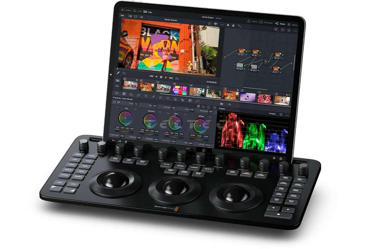 その他 Blackmagic DaVinci Resolve Micro Panel Black Magic Design DaVinci Resolve Micro Panel incl. License Code