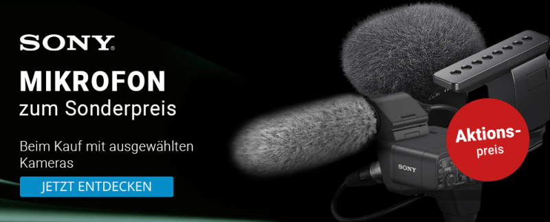 Sony Mikrofon Oster Promotion