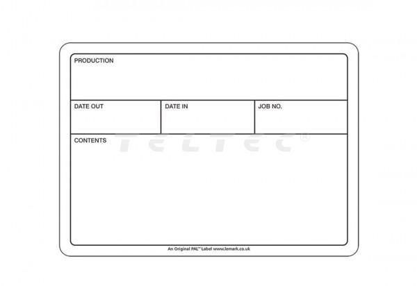 LeMark PAL Label Starter Black on White Background