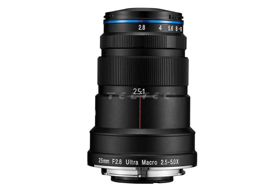 LAOWA 25mm f/2,8 Ultra-Macro 2,5-5x (Sony E-M.) - Teltec | Video 