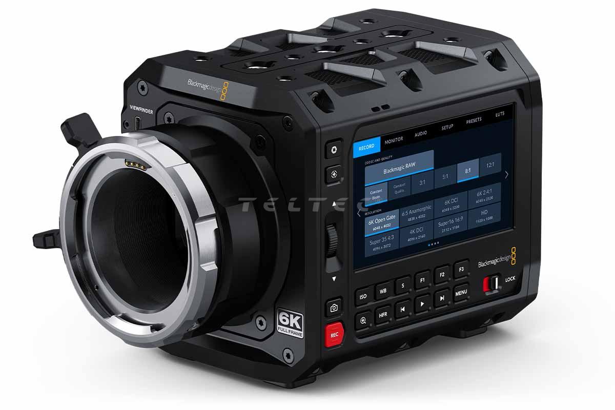 Teltec Camera Blackmagic Design PYXIS 6K PL-Mount | Digital Cine Cam | Camcorder ...