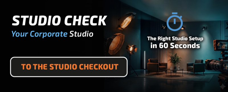 Find the right corporate studio in 60 seconds
