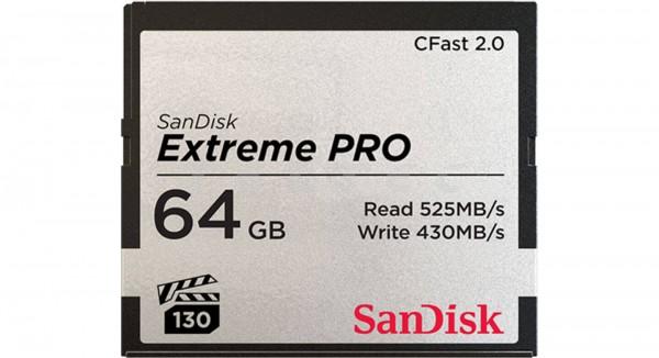 SanDisk CFast 2.0 Extreme Pro 64 GB 525MB/s