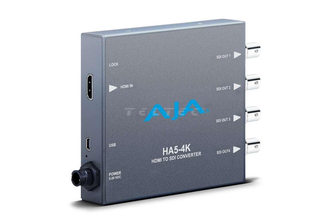 その他 AJA HA5 HDMI to SDI/HD-SDI AJA HA5-4K - Teltec | Video-, Audio- & Studio-Equipment zum Bestpreis