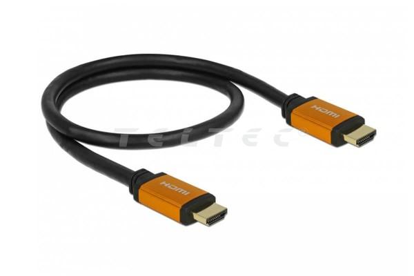 Delock Ultra High Speed HDMI Kabel 48 Gbps 8K, 0,5m