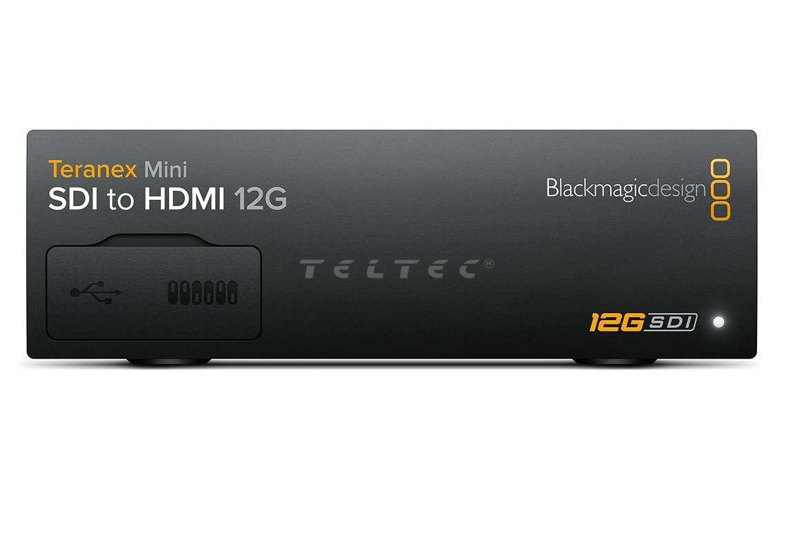Teranex Mini HDMI to SDI 12G スマートパネル付き Teranex Mini – 仕様 | Blackmagic Design