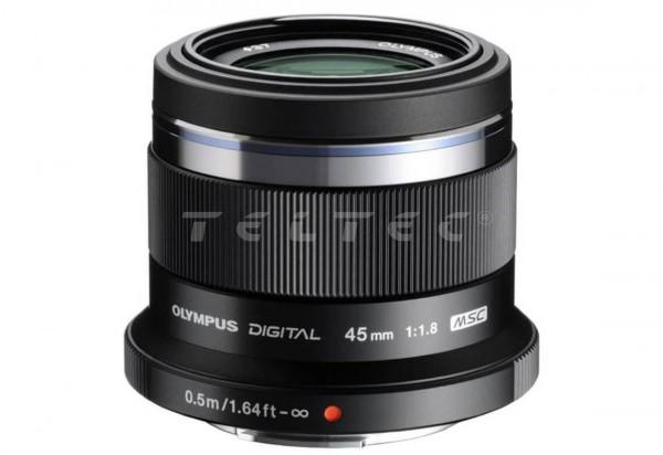 Olympus M.ZUIKO DIGITAL 45mm 1:1.8 schwarz