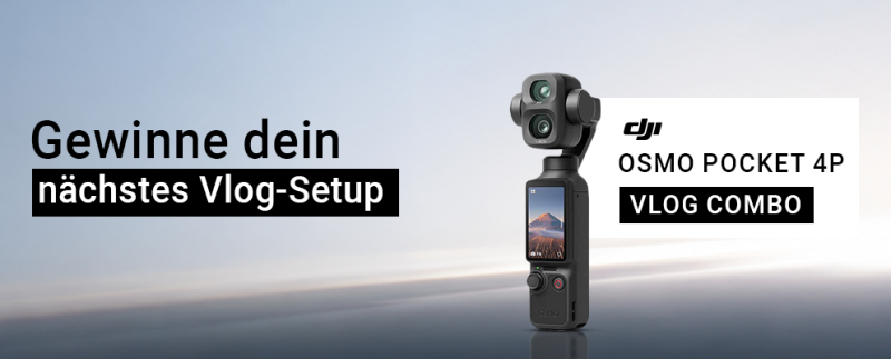 DJI Osmo Pocket 4P Gewinnspiel