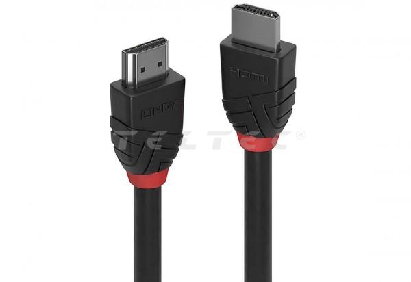 Lindy High Speed HDMI Kabel, Black Line, 3m