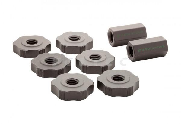 9.SOLUTIONS 3/8"-Gewinde- und Mutter-Set