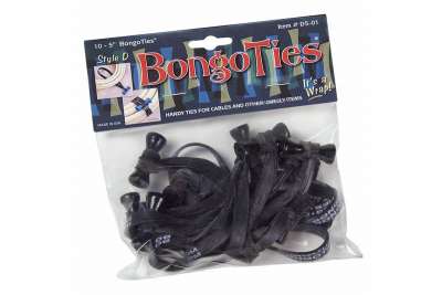 BongoTies Original Bongo Ties A5-01 - 10 Pack ~ Professional Cable