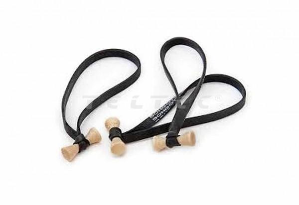 Bongo Ties im 10er Pack, Schwarz original