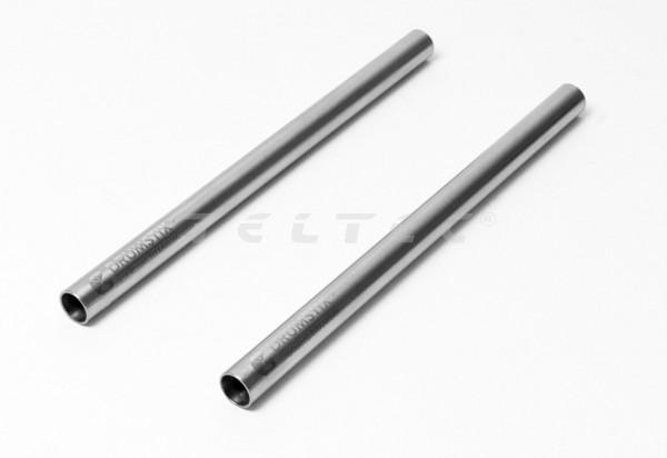 Bright Tangerine Sterling Titanium Rod (9", 15 mm)