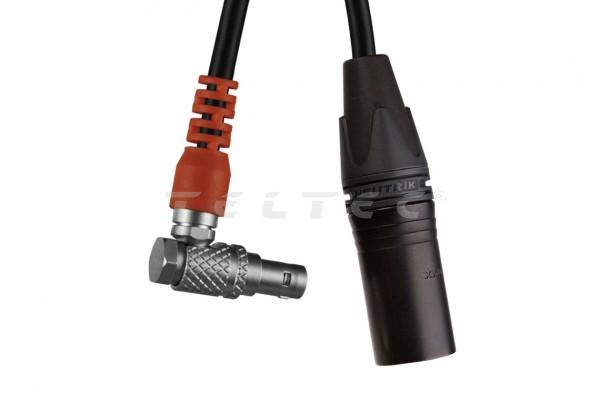 Teradek RT Latitude Power Kabel, XLR 4-pin RA