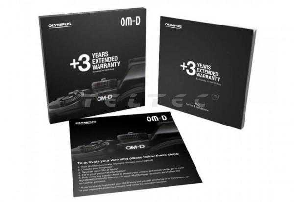 Olympus 3-Jahre-Zusatz Gewährleistung