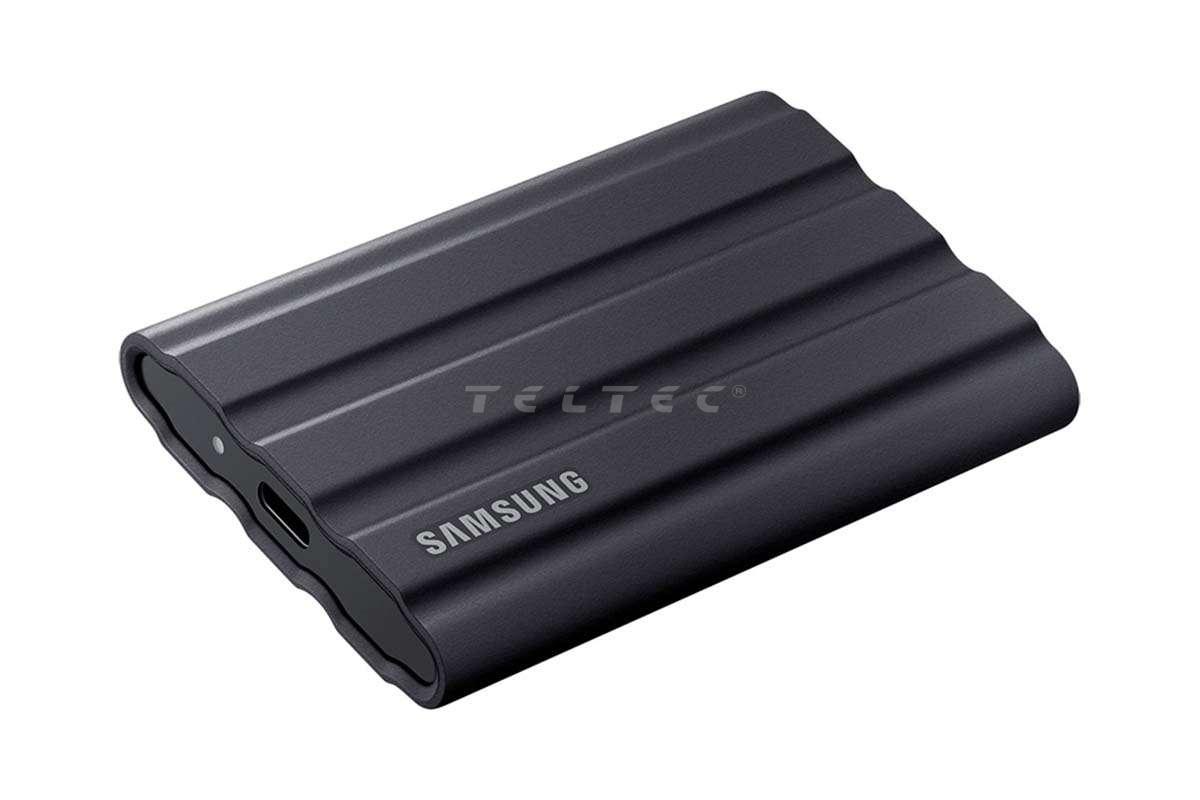 Samsung SSD T7 Shield 1TB Schwarz USB-C | SSD Festplatten mit 