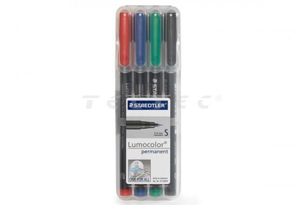 Staedtler Lumocolor Superfein 4er-Pack permanent