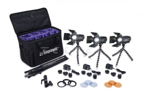 Litepanels Caliber 3er Leuchten Kit