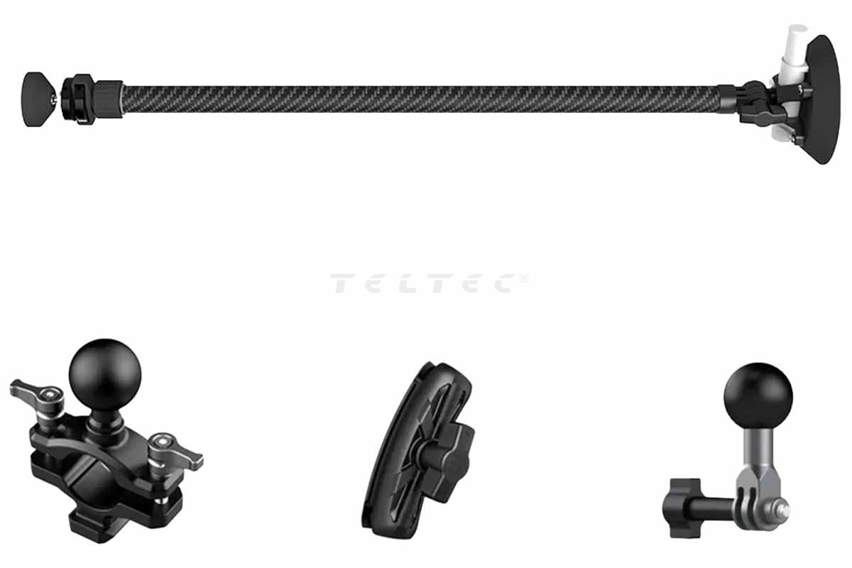 Teltec Camera MOVMAX Adjustable Telescopic Rod - Action Camera Kit | Stabilization ...