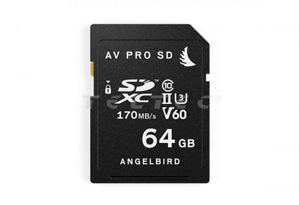 Angelbird AV PRO SD UHS II V60 (64 GB)