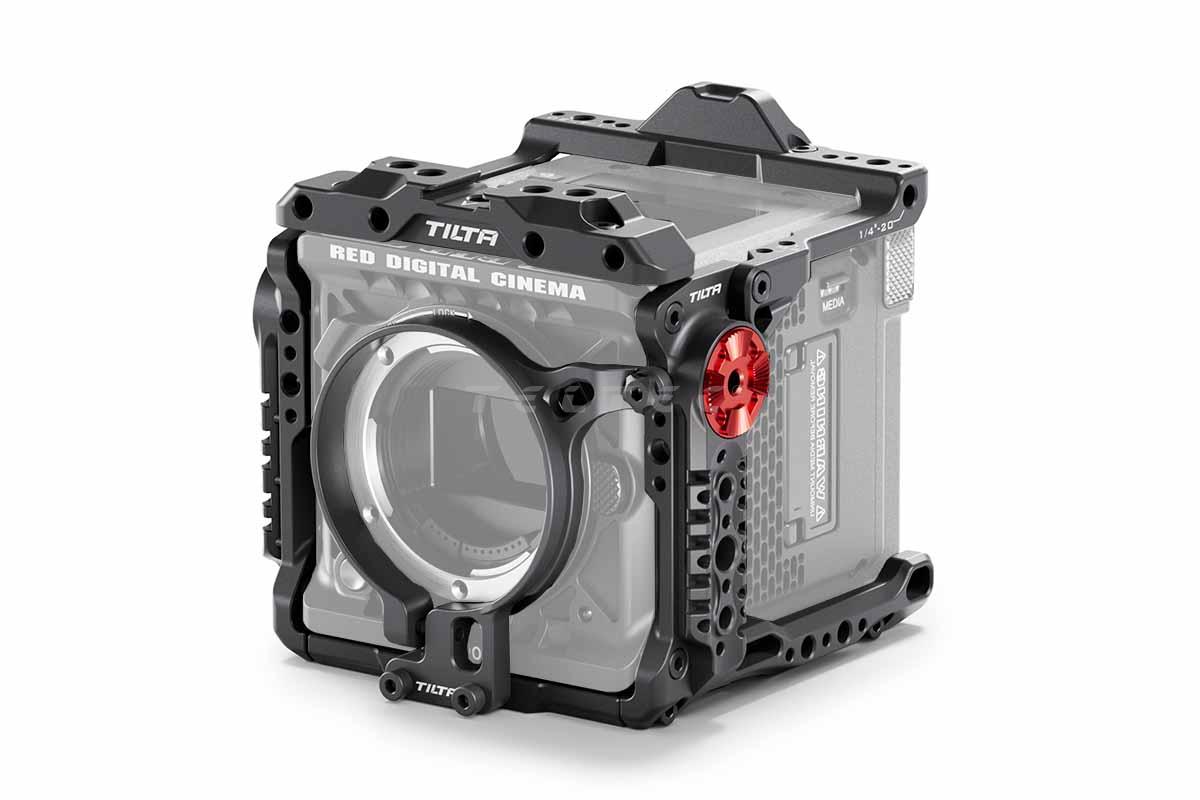 TILTA TA-T53-B-B Kit Gabbia Leggera Per Fotocamera RED KOMODO-X, Colore Nero, Con Maniglia Superiore E Laterale In Legno - 2