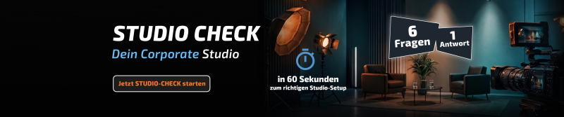In 60 Sekunden zum passenden Corporate Studio