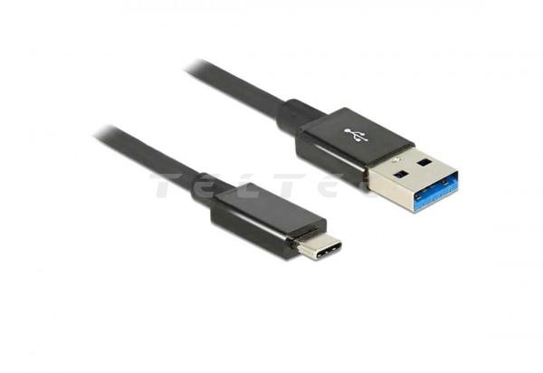 Delock USB 3.1-Kabel C-Stecker/A-Stecker 1m
