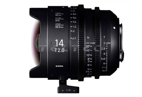 Sigma 14 mm T2 FF FL F/AP2 metrisch