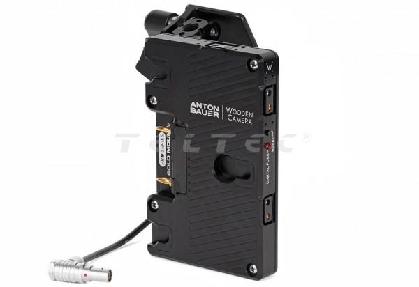 Wooden Camera Battery Slide Pro Gold-Mount KOMODO