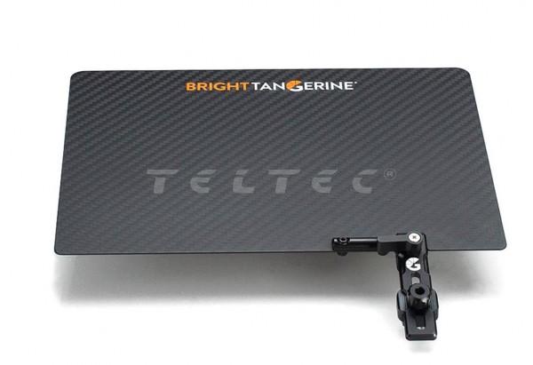 Bright Tangerine Carbon Fiber Top Flag