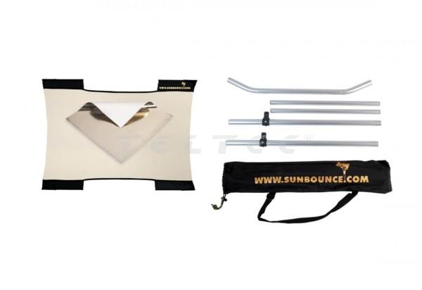 SUNBOUNCE 100-120 SUN-BOUNCER MINI Kit Zebra/Weiß