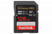 SanDisk 128 GB SDXC ExtremePro R 280MB/s V60 UHS-II