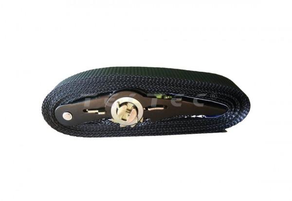Ratschenzurrgurt 25mm x 5m schwarz