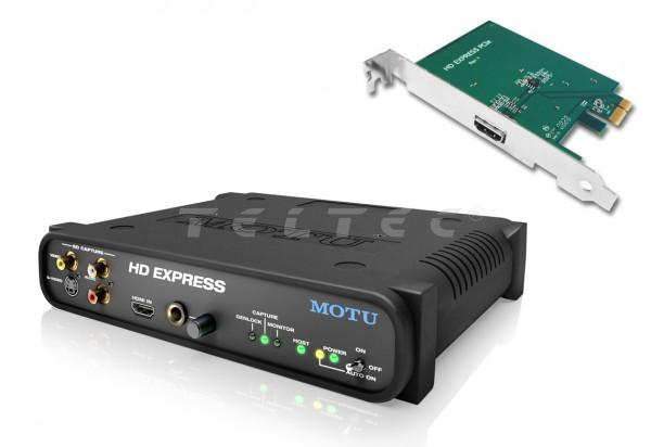 Motu HD-Express HDMI mit PCIe Karte