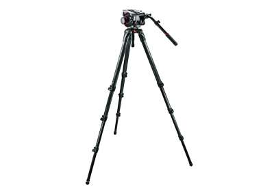 Trépied Vidéo Manfrotto 509HD Avec Tête Fluide 545GBK - Modèle A2000, Occasion En état De Marche