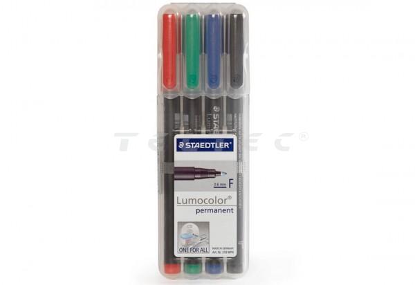 Staedtler Lumocolor Medium (M) 4er-Pack permanent
