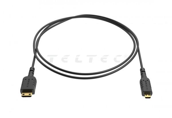 8Sinn eXtraThin Micro HDMI-Mini HDMI-Kabel (80cm)