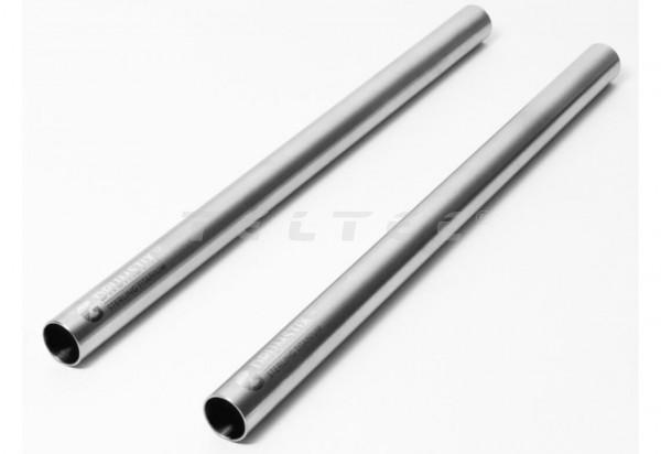 Bright Tangerine Sterling Titanium Rod (12", 19 mm)