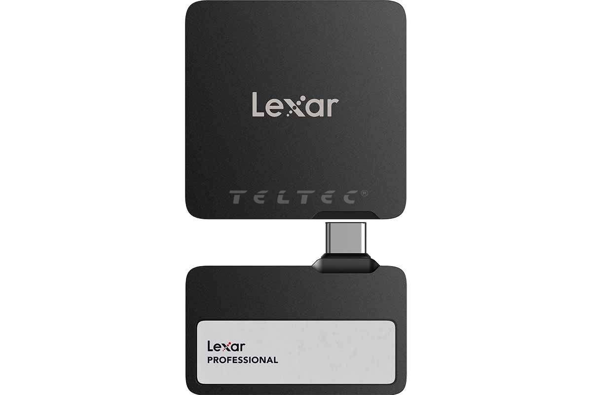 Lexar Go Portable SSD SL400 1TB (mit Hub) - schwarz | SSD
