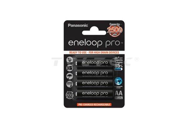 Panasonic eneloop pro AA 2500 mAh 4er Mignon Blister