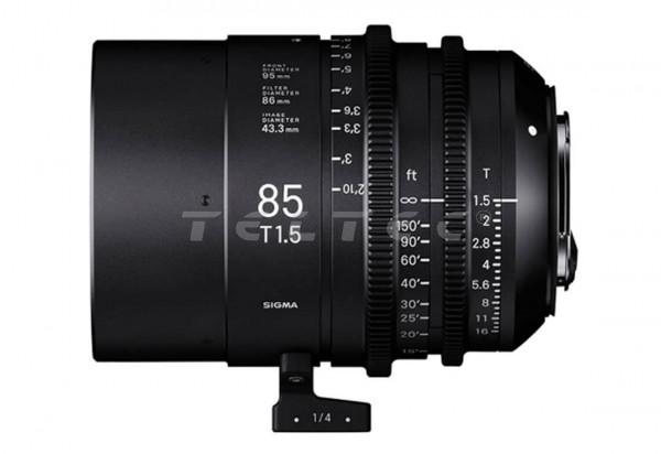 Sigma 85 mm T1.5 FF FL F/AP2 metrisch