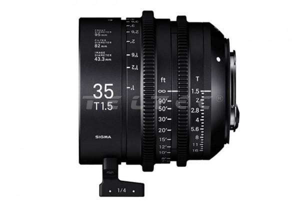 Sigma 35 mm T1.5 FF FL F/AP2 metrisch
