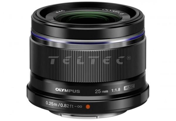 Olympus M.ZUIKO DIGITAL 25mm 1:1.8 schwarz
