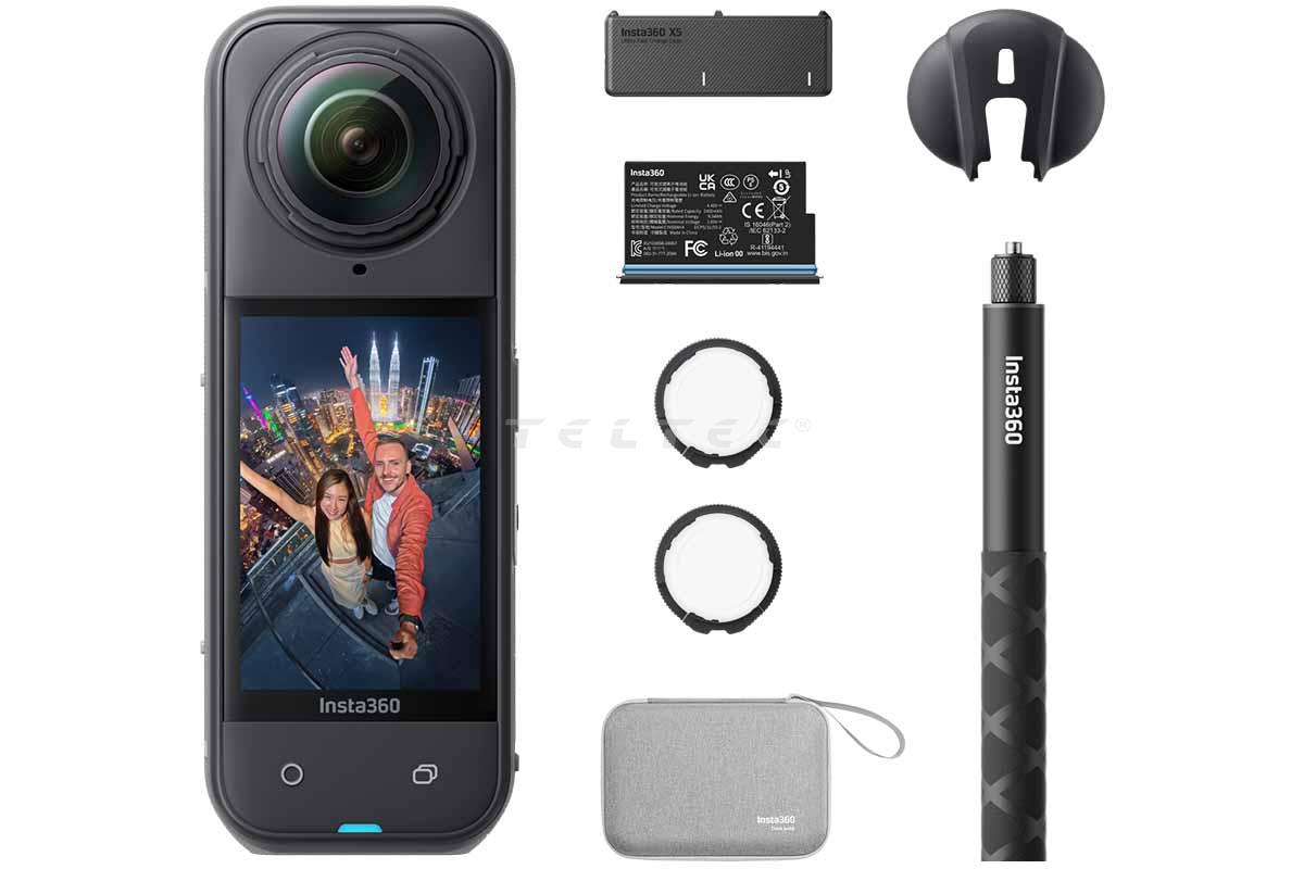 Teltec Camera Insta360 X5 Essentials Bundle | Special Cameras / Action Cameras ...
