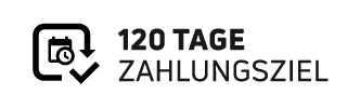 Bis zu 120 Tage Zahlungsziel