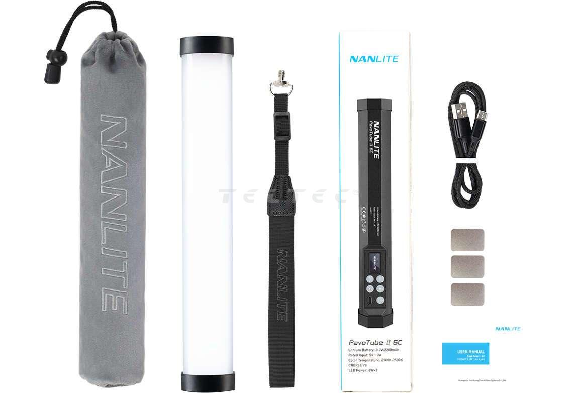 Nanlite PavoTube II 6C Stoffgitter - Diffusor Für LED Stick Light