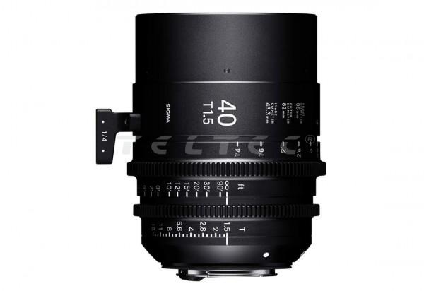 Sigma FF High Speed Prime 40 mm T1.5 E-Mount