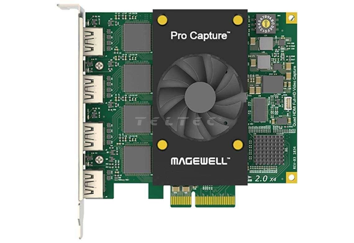 【ジャンク品】Magewell Pro Capture Quad HDMI Magewell Pro Capture Quad HDMI - Teltec | Video-, Audio- & Studio
