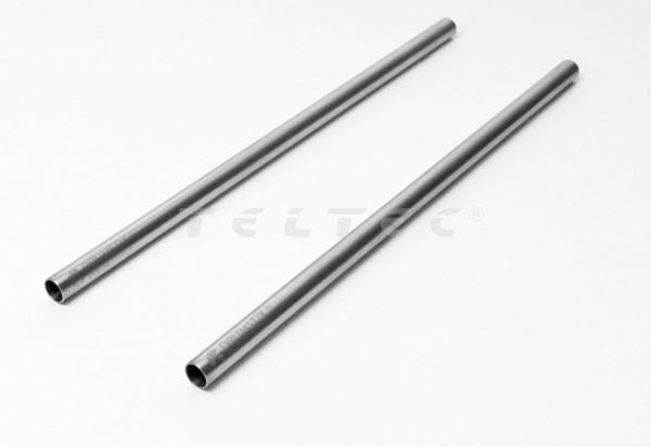 Bright Tangerine Sterling Titanium Rod (15", 15 mm)