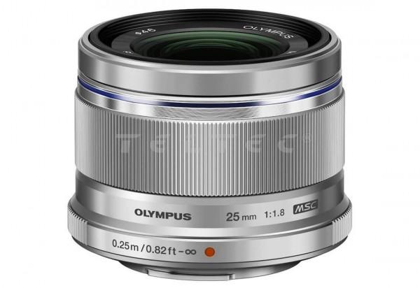 Olympus M.ZUIKO DIGITAL 25mm 1:1.8 silber
